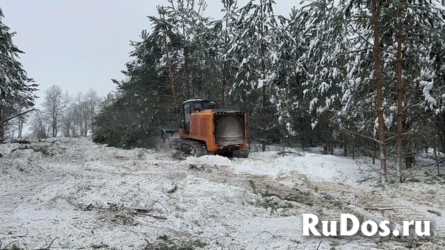 Услуги гусеничного с широкой гусянкой мульчера изображение 10