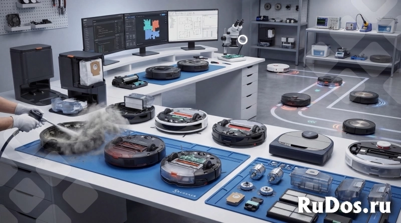 Ремонт роботов-пылесосов изображение 3