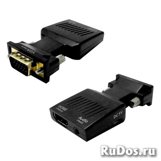 Адаптер KS-is VGA M в HDMI F audio (KS-427) изображение 3