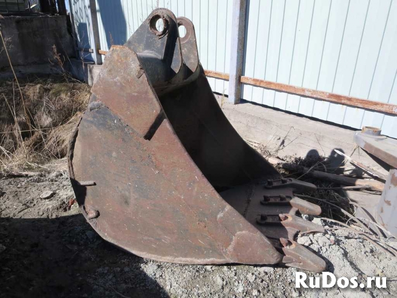 Оригинальный ковш JCB 0,3 м3, новые зубья фото
