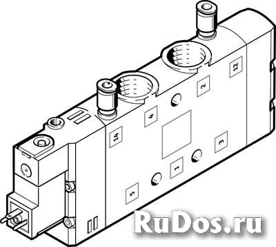 Распределитель с электроуправлением Festo CPE24-M2H-5LS-3/8 фото