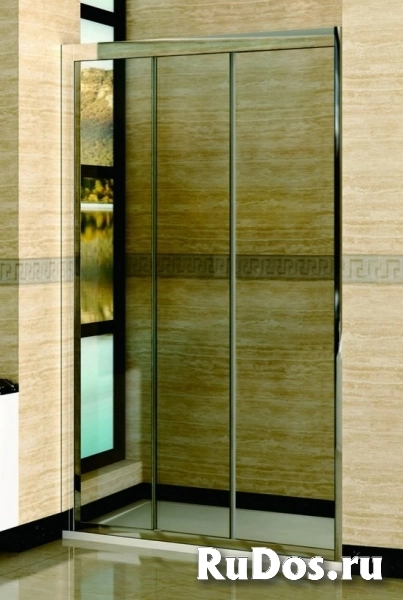 Душевая дверь в нишу RGW Classic CL-11 (1260-1310)х1850 профиль хром, стекло прозрачное фото