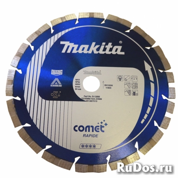 Диск алмазный сегментный 350х25,420мм Makita Comet Enduro B-13524 фото