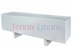 Напольнй конвектор Techno KPZ 185-400-2200 с перфорированной алюминиевой решеткой картинка из объявления