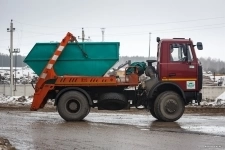 Вывоз мусора контейнером 8 м3 картинка из объявления