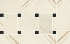 Versace Marble Mosaico Intreccio Bianco Nero керамогранит (29,1 x 29,1 см) (240531) картинка из объявления