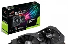 Видеокарта ASUS ROG GeForce GTX 1650 1485MHz PCI-E 3.0 4096MB 8002MHz 128 bit 2xDisplayPort 2xHDMI HDCP STRIX GAMING картинка из объявления