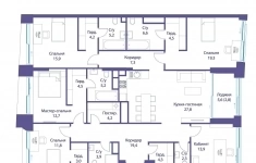 Продам 5 комнатную квартиру 178.9 м2 картинка из объявления