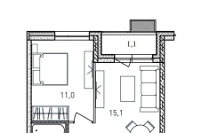 Продам 1 комнатную квартиру 35 м2 картинка из объявления