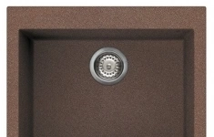 Врезная кухонная мойка smeg LSE61-2 57х50см искусственный гранит картинка из объявления