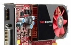 Видеокарта HP FirePro V3800 650Mhz PCI-E 2.0 512Mb 1800Mhz 64 bit DVI картинка из объявления