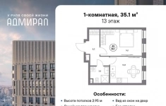 Продам 1 комнатную квартиру 35 м2 картинка из объявления