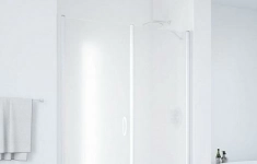 душевая дверь в нишу Душевая дверь в нишу Vegas Glass EP-F-2 145 01 10 L профиль белый, стекло сатин картинка из объявления