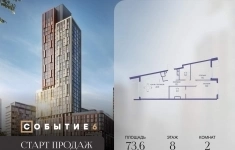 Продам 2 комнатную квартиру 73.6 м2 в объявлении 10 фото Продам 2 комнатную квартиру 73.6 м2 картинка из объявления