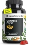 Natural Elements Vitamin D3 + K2 Gummies Kids – 120 Fruity Gummies | Shop now at Beyston картинка из объявления
