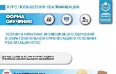 Теория и практика инклюзивного обучения в образовательной организации в условиях реализации ФГОС картинка из объявления