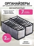 Органайзер для хранения вещей, 2 шт. картинка из объявления