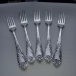 Вилки Мельхиор посеребренный СССР. Винтаж. картинка из объявления