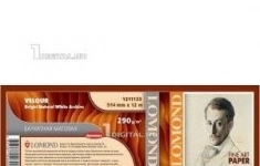 Художественная фотобумага для плоттера Lomond Velour (1211133) рулон A0+ 36 (914 мм 12.3 м) бархатистая матовая, 290 г/м2 картинка из объявления