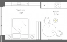 Продам 1 комнатную квартиру 29 м2 картинка из объявления