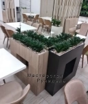 Напольное кашпо, прямоугольные кашпо для цветов