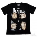 Майка с Битлами Бомба!!! р.52-54 в объявлении 1 фото Майка с Битлами Бомба!!! р.52-54 картинка из объявления