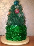 Ёлка искусственная настольная. картинка из объявления