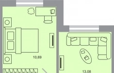 Продам 1 комнатную квартиру 32.02 м2 картинка из объявления