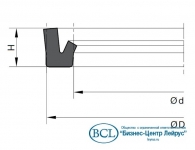 Уплотнение штока манжета C1/50х60х7 fkm viton pdf картинка из объявления