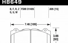 Колодки тормозные HB649B.605 HAWK Street 5.0 Jeep SRT8 2012-2014, AUDI 4F RS6 (BREMBO), RANGE ROVER картинка из объявления