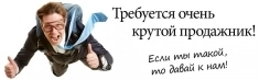 маркетинговая компания ищет менеджера по продажам, нацеленного на картинка из объявления