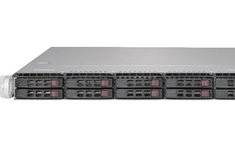 Серверная платформа Supermicro SuperServer 1U 1028R-WTR no CPU (2) / no memory (16) / on board C612 RAID 0 / 1 / 5 / 10 / no HDD (10) SFF / 2xGE / R700W / 750W Platinum картинка из объявления