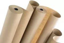 Крафтовая бумага в рулонах и листах картинка из объявления