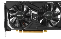 Видеокарта KFA2 GeForce GTX 1650 1485MHz PCI-E 3.0 4096MB 8000MHz 128 bit DVI HDMI DisplayPort HDCP EX 1-Click OC картинка из объявления