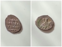 Монета Копейка медная 1655-1663 П Алексей Михайлович Псков Медный бунт. картинка из объявления