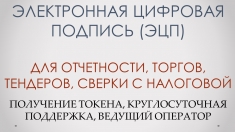 Электронная цифровая подпись (ЭЦП) картинка из объявления