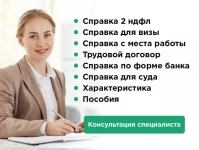 Рекомендацию купить для ипотеки, визы от 2-ндфл 2 справки НДС картинка из объявления