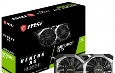 Видеокарта MSI GeForce GTX 1650 SUPER 1740MHz PCI-E 3.0 4096MB 12000MHz 128 bit DVI HDMI DisplayPort HDCP VENTUS XS OC картинка из объявления