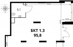 Продам коммерческую недвижимость 95.8 м2 в объявлении 1 фото Продам коммерческую недвижимость 95.8 м2 картинка из объявления