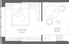 Продам 1 комнатную квартиру 29 м2 картинка из объявления