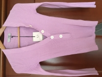 Кофта новая женская AD Style Италия 44 46 М S размер фиолетовая ц картинка из объявления