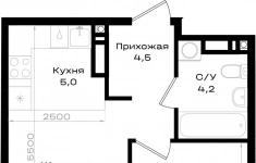 Продам 1 комнатную квартиру 23.4 м2 в объявлении 5 фото Продам 1 комнатную квартиру 23.4 м2 картинка из объявления