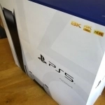 Совершенно новая консоль Sony PlayStation PS5 — белая картинка из объявления
