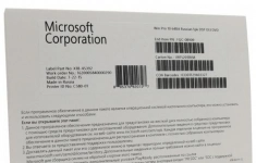 Право на использование OEM Microsoft Windows 10 Professional 64Bit Russian 1pk DSP OEI DVD картинка из объявления