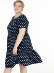 "Макошь- эко одежда" Платье летнее в горошек лёгкое картинка из объявления
