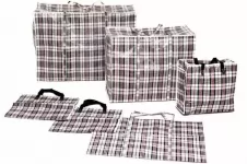 Сумки хозяйственные клетка, черные картинка из объявления