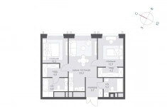 Продам 2 комнатную квартиру 76.3 м2 в объявлении 10 фото Продам 2 комнатную квартиру 76.3 м2 картинка из объявления