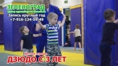 Зеленоград. Детское игровое дзюдо с 3 лет. картинка из объявления