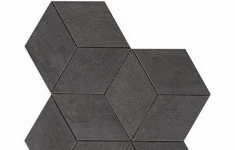 Плитка Atlas Concorde Mark Graphite Mosaico Esagono AM2P 30x35 картинка из объявления