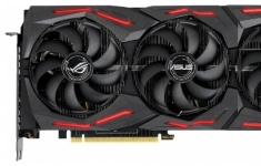 Видеокарта ASUS ROG GeForce RTX 2080 SUPER 1650MHz PCI-E 3.0 8192MB 15500MHz 256 bit 2xHDMI HDCP Strix Gaming картинка из объявления